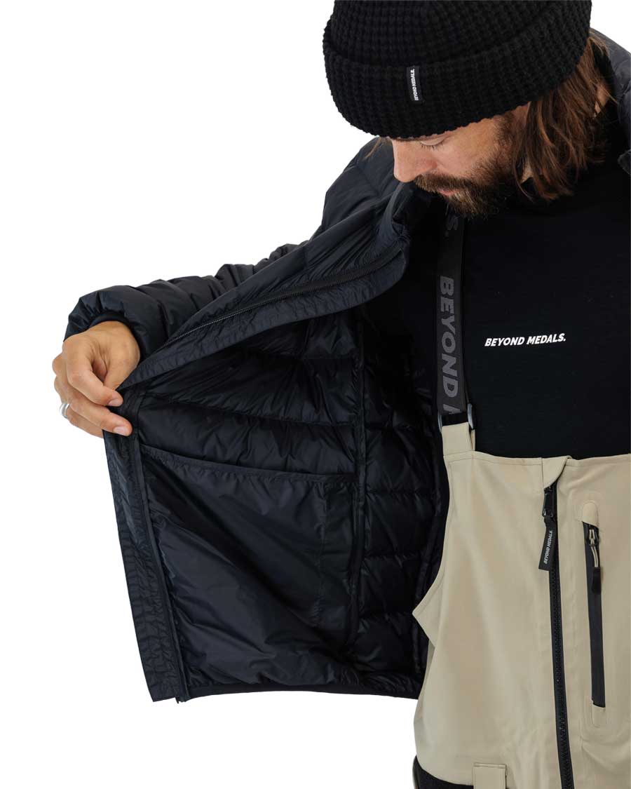 Beyond Medals Men's Packable Down Jacket Black 2026