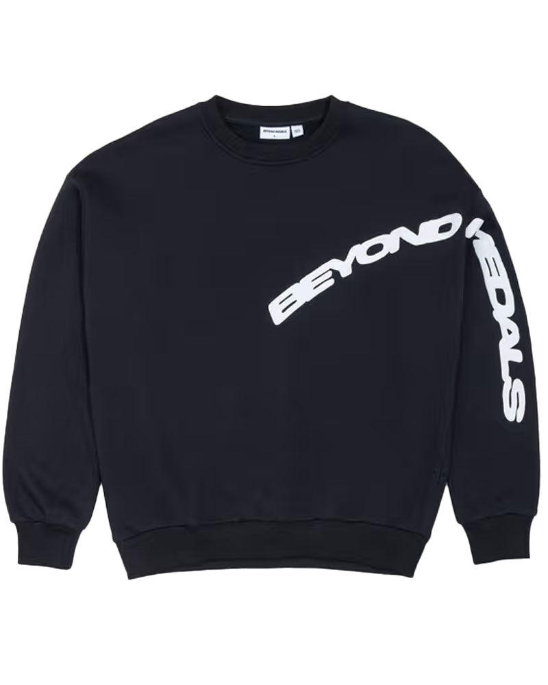 Beyond Medals Men's Puff Crewneck Black 2026