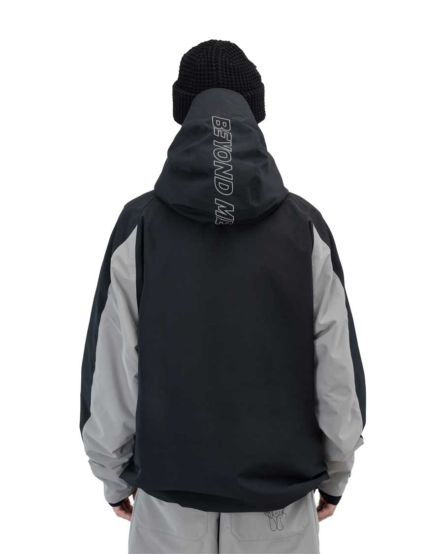 Beyond Medals Men's Retro Anorak 2L Black 2026