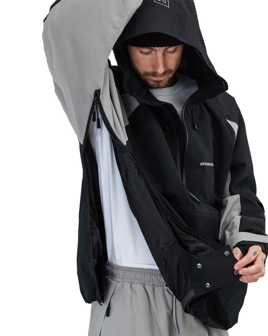 Beyond Medals Men's Retro Anorak 2L Black 2026