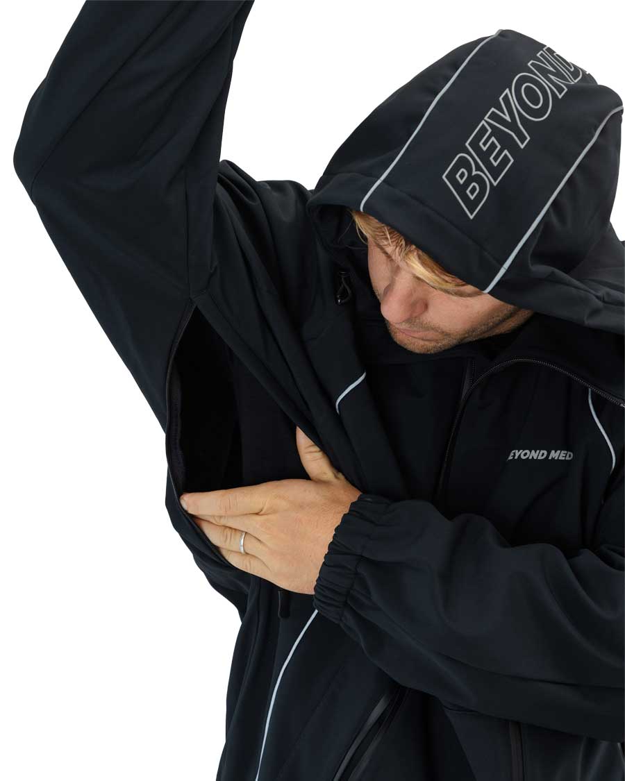 Beyond Medals Men's Softshell Jacket Black 2026