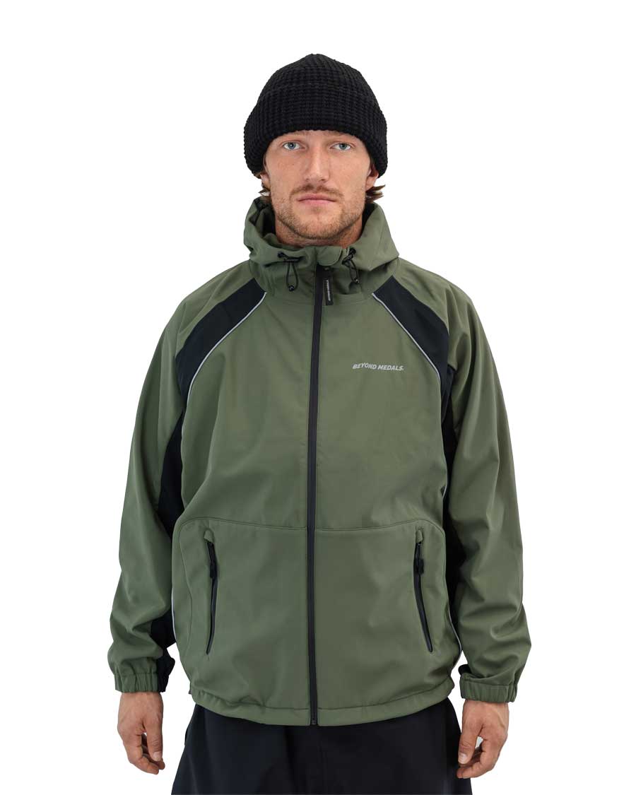 Beyond Medals Men's Softshell Jacket Dark Green 2026