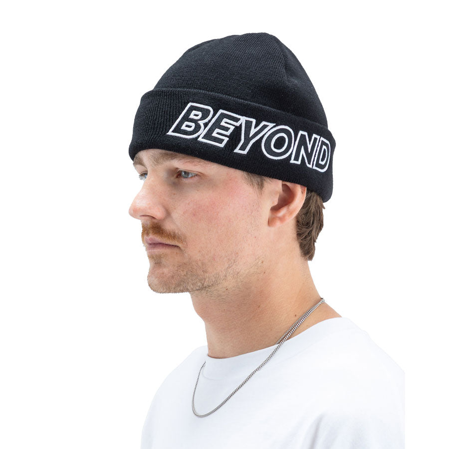 Beyond Medals Outline beanie Black 2027