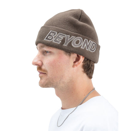 Beyond Medals Outline beanie Brown 2027