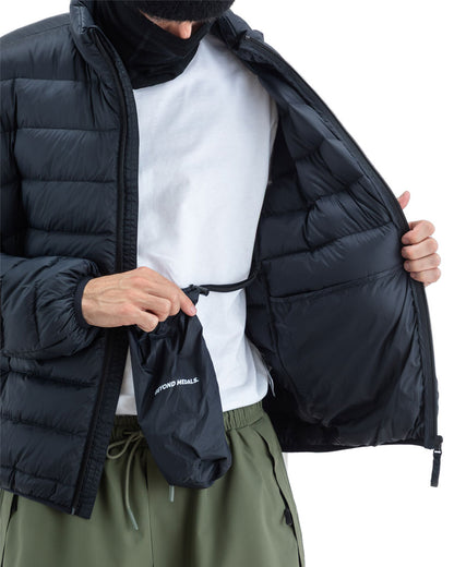 Beyond Medals Packable Down Jacket Black 2027