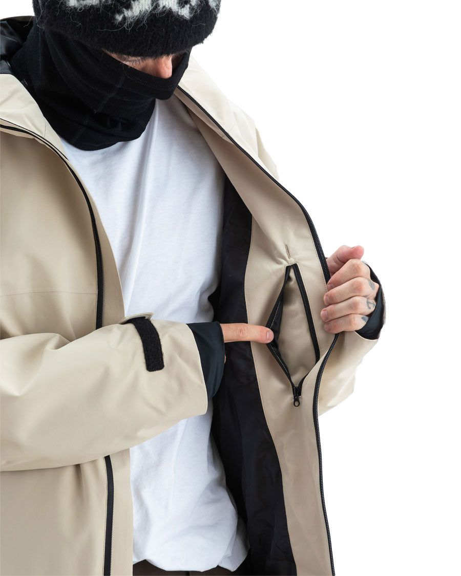 Beyond Medals Park Jacket 2L Beige 2027