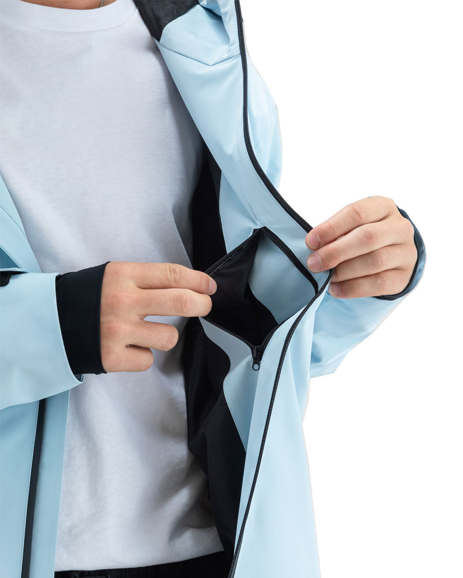 Beyond Medals Park Jacket 2L Light Blue 2027