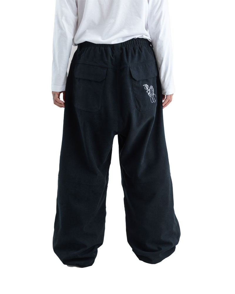 Beyond Medals Park Pants Cord 2L Black 2027
