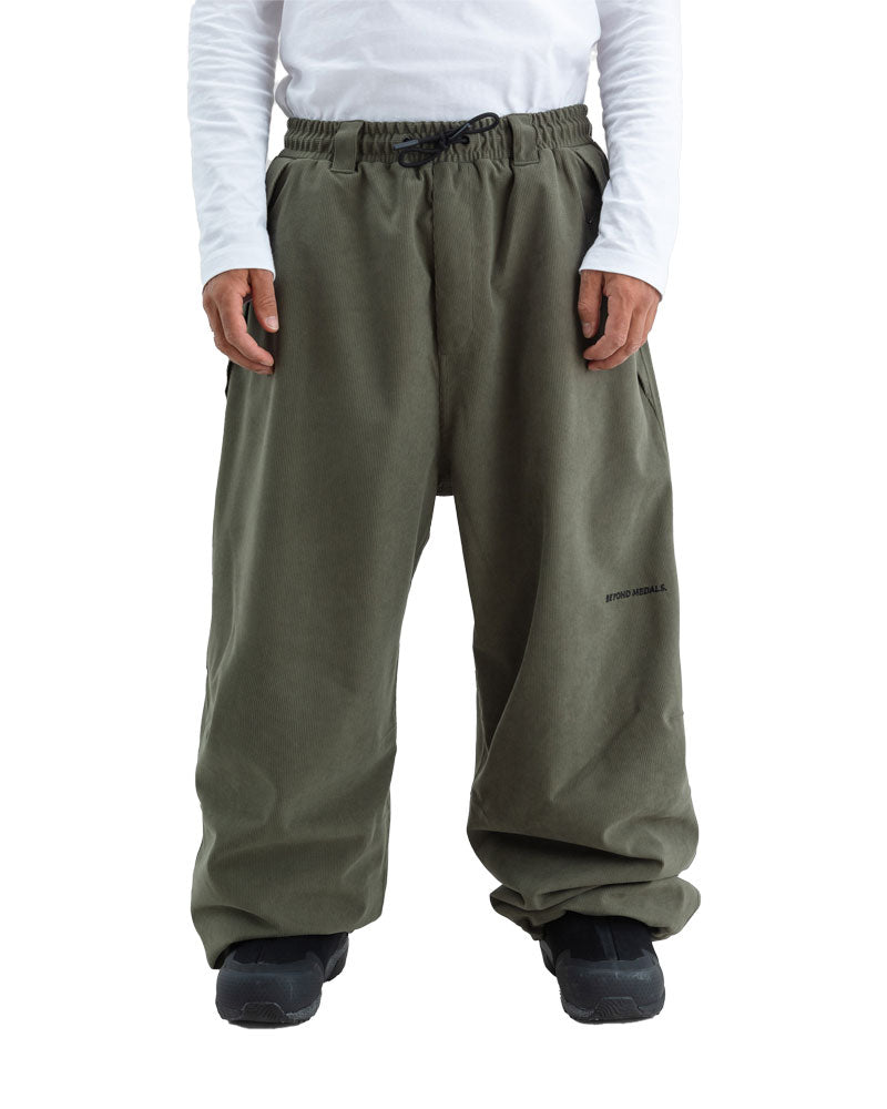 Beyond Medals Park Pants Cord 2L Green 2027