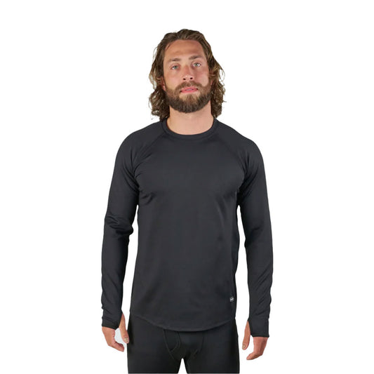 Blackstrap Men's Summit Crewneck Black 2026