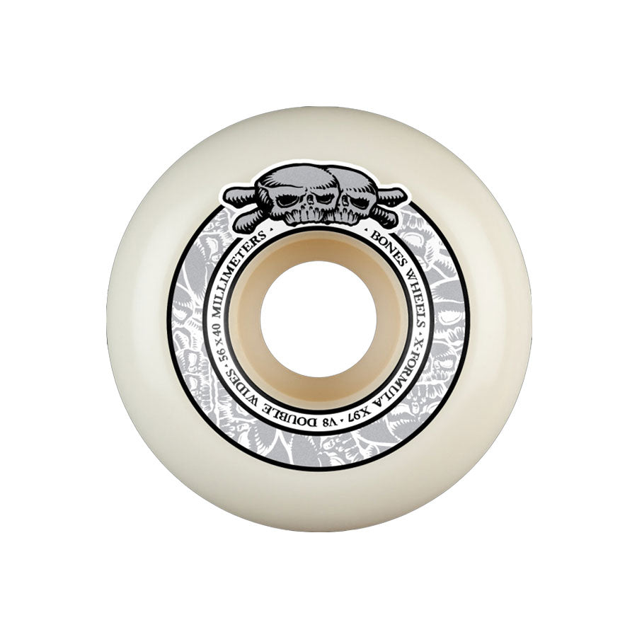 Bones XF Double Wides V8 97A Wheels 56mm