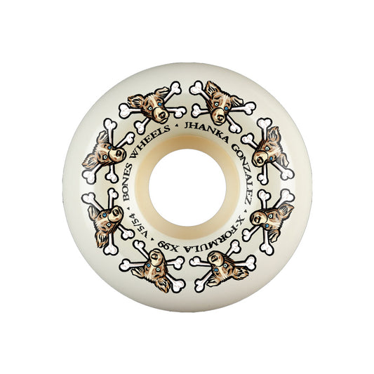 Bones XF Jhanka Vato Dog V5 Sidecuts 99A Wheels 54mm