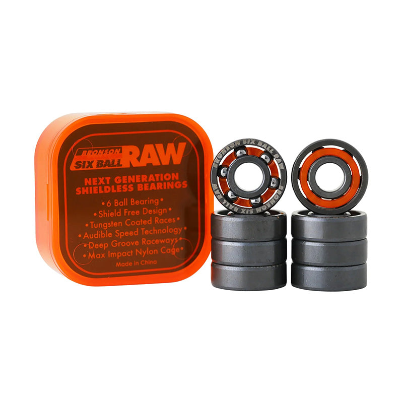Bronson Raw 6-Ball Bearings