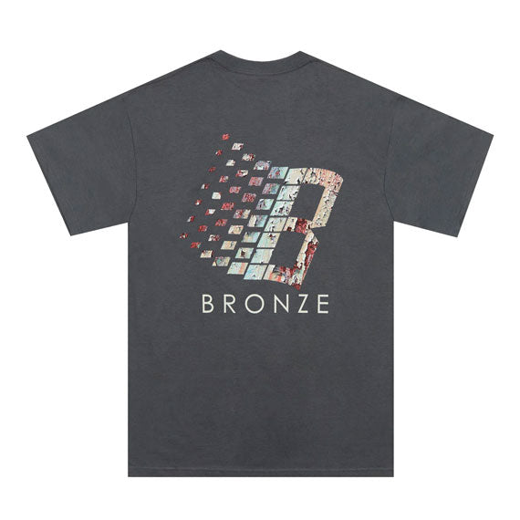 Bronze56K Logo Rust T-Shirt Charcoal