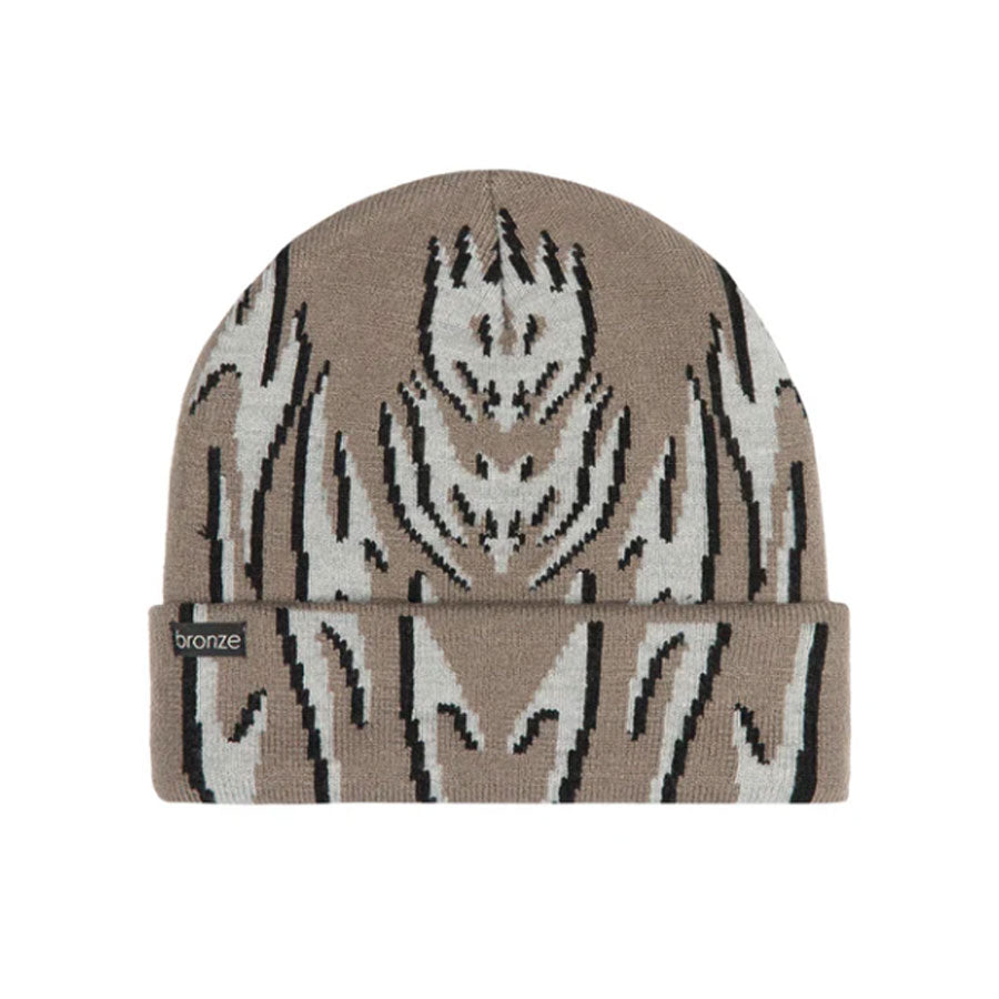 Bronze56K Tribal Sport Beanie Grey