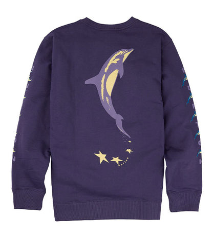 Burton 1996 Dolphin Crewneck Violet Halo Icons LTD