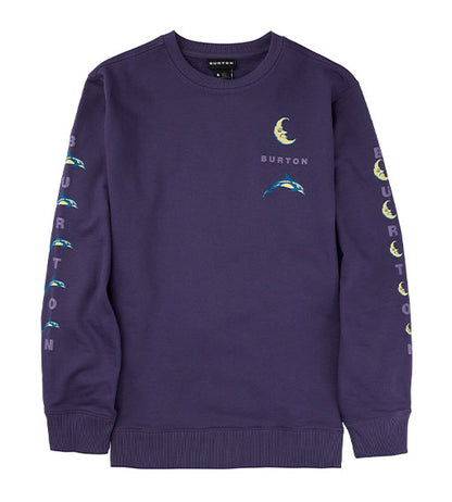 Burton 1996 Dolphin Crewneck Violet Halo Icons LTD