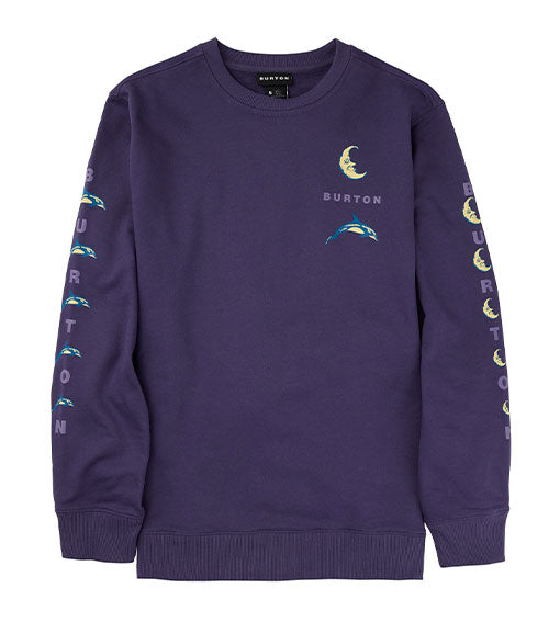 Burton 1996 Dolphin Crewneck Violet Halo Icons LTD