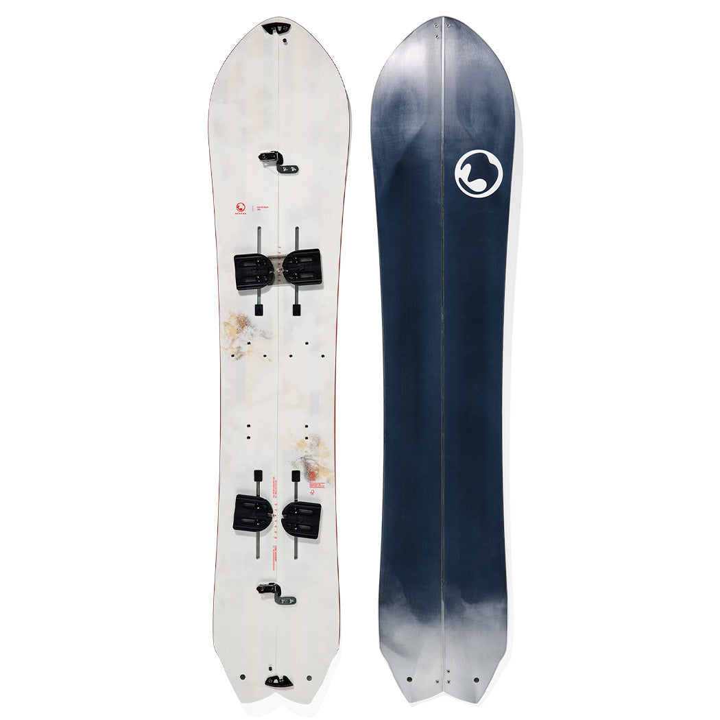 Burton 3D Fish Flat Top Splitboard Black/White 2027