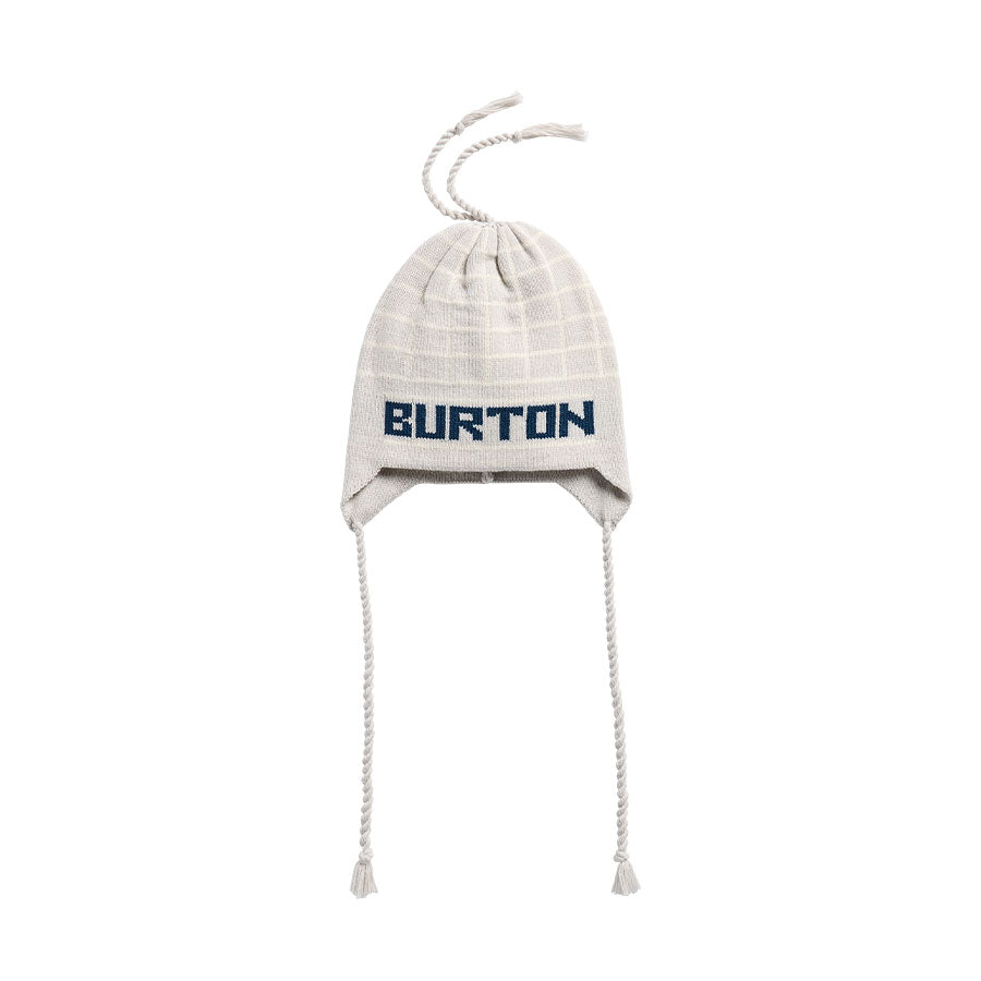 Burton 50/50 80's Earflap Beanie Gray Heather LTD 2027