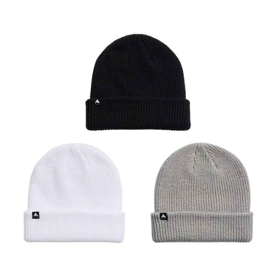 Burton DND Beanie 3-Pack True Black/Sharkskin/Stout White 2027