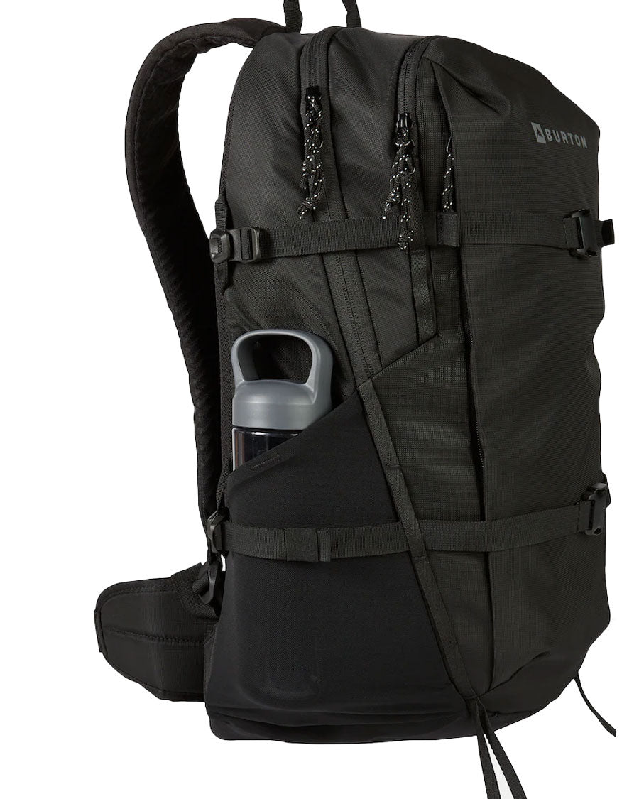 burton day hiker snowboarding backpack Burton Day Hiker 2.0 30L Pack True Black 2026 – The Source Snowboard & Skate