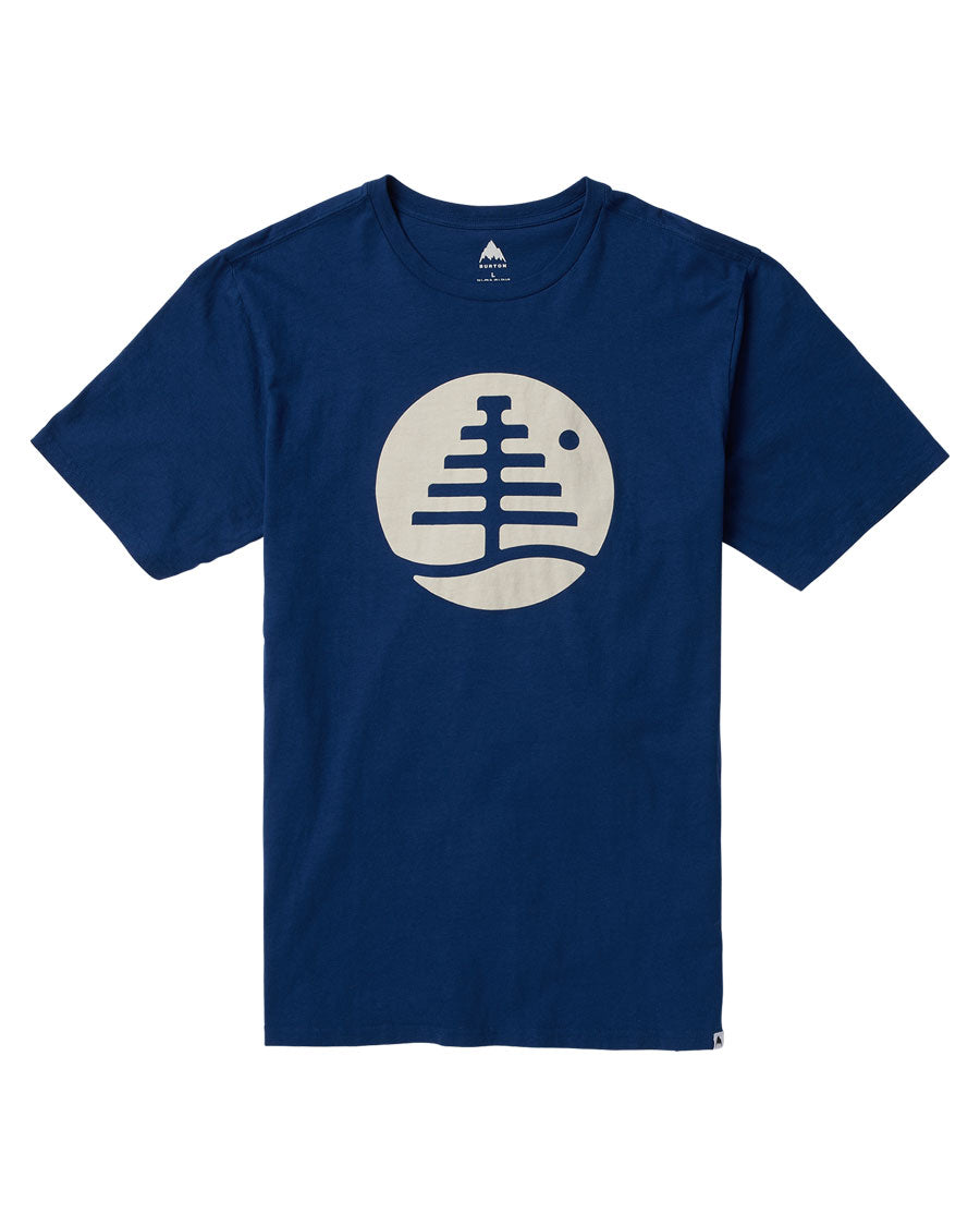 Burton Men's Family Tree Short Sleeve T-Shirt - 100% Peruvian Cotton Casual Tee