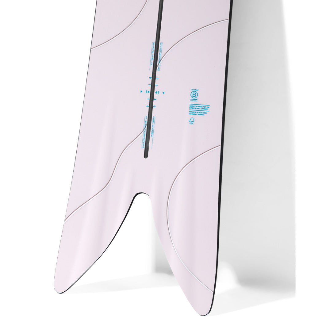 Burton Family Tree Smooth Operator Camber Snowboard Water 2027