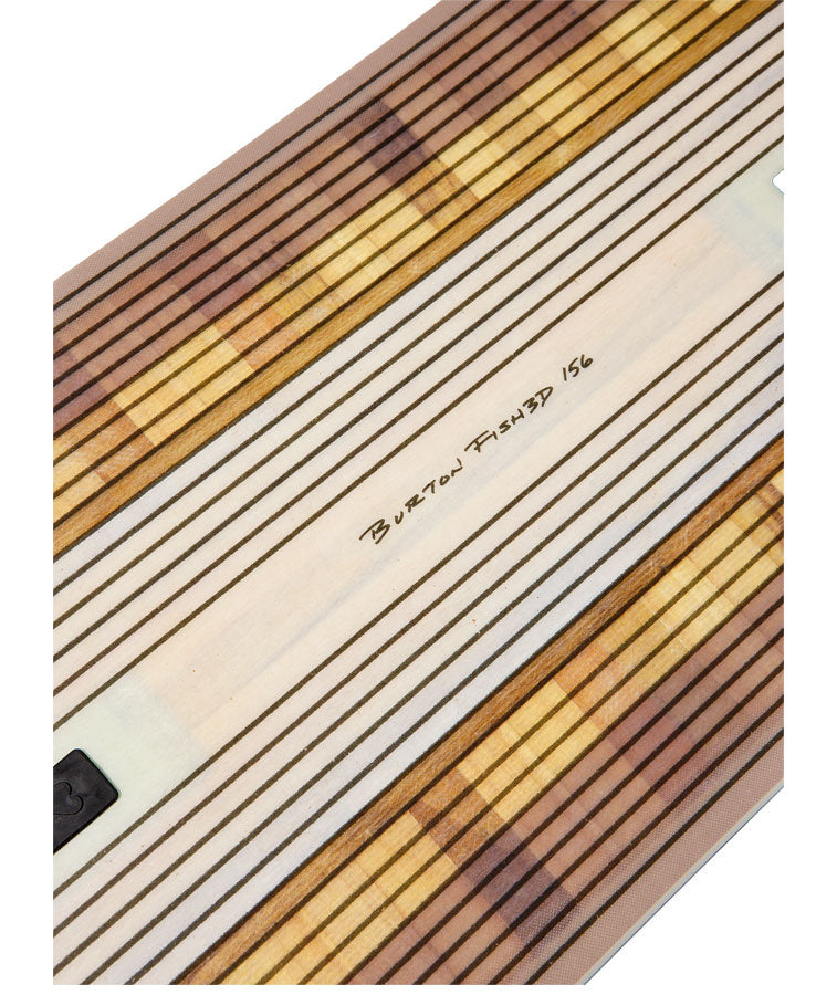 Burton Fish 3D Directional Flat Top Snowboard 2024