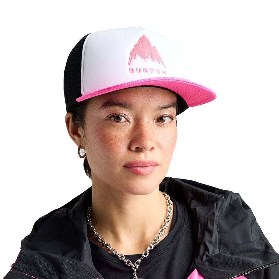 Burton I-80 Snapback Trucker Hat Shockwave Pink 2027