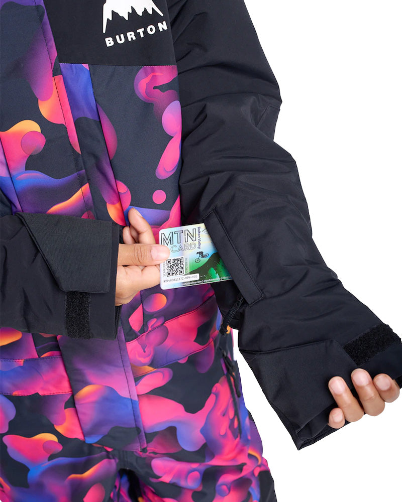 Burton Kids' 2L One Piece True Black/Lava Lamp 2026
