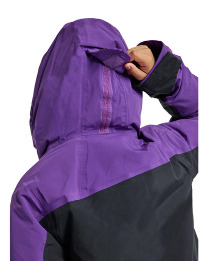 Burton Kids' Ascutney 2L Jacket Imperial Purple/True Black 2026