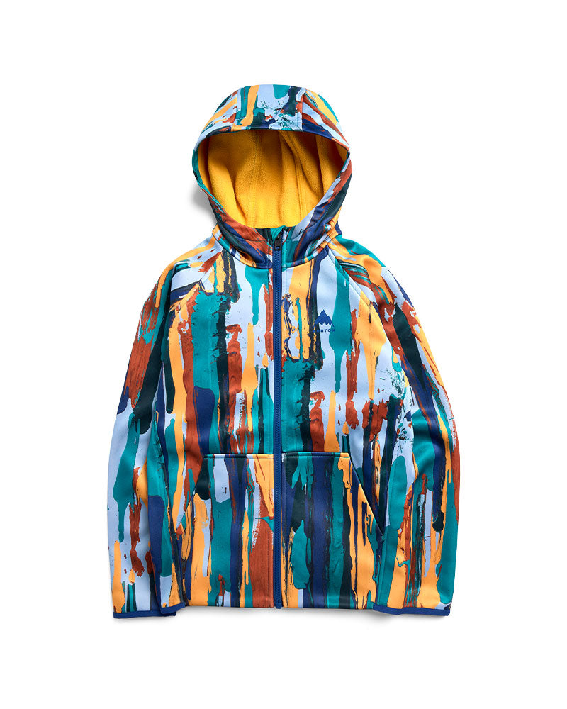 Burton Kids' Burton Crown Weatherproof Full-Zip Fleece Paint Stripe 2027