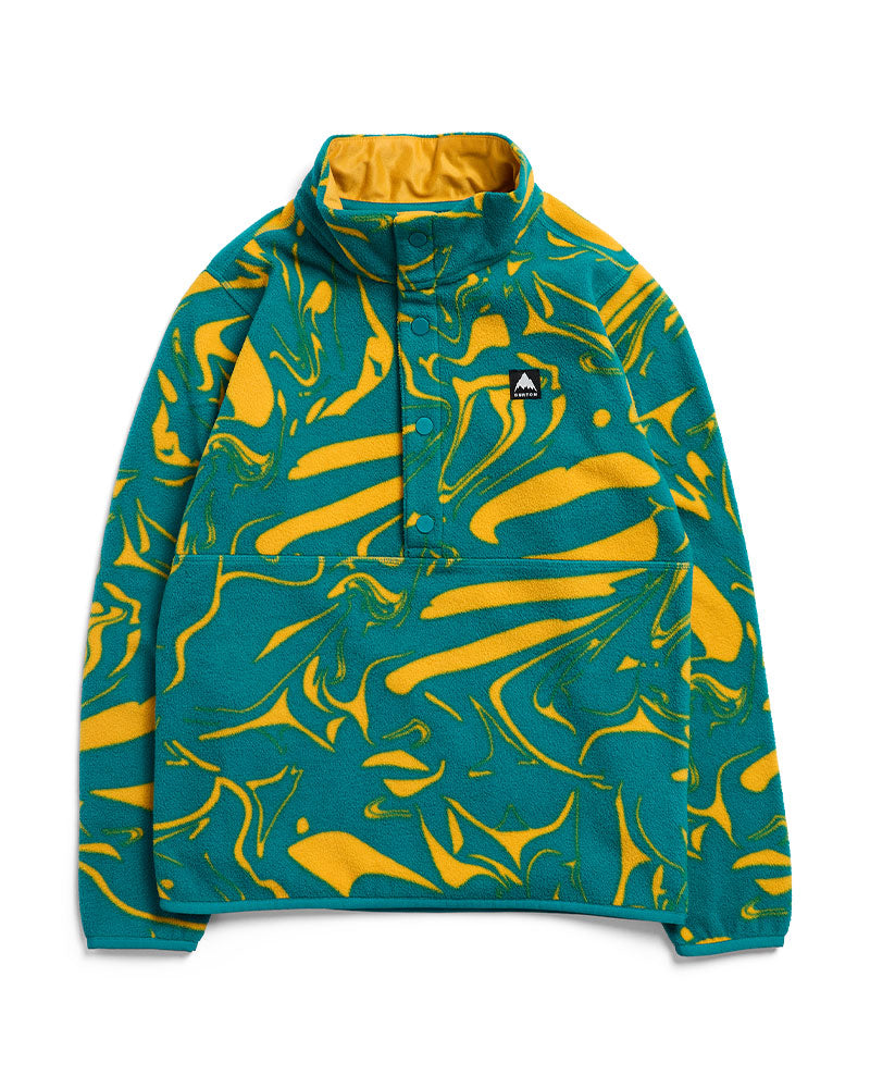 Burton Kids' Cinder Fleece Anorak Liquid Gold 2027