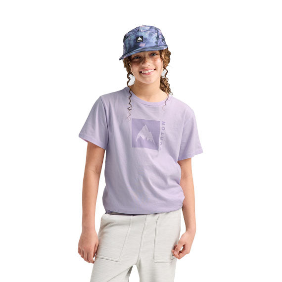 Burton Kids' Classic Mountain High Short Sleeve T-Shirt Moondust Purple 2027