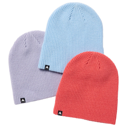 Burton Kids' DND Beanie 3-Pack Peach Echo/Dusty Blue/Moondust Purple 2027