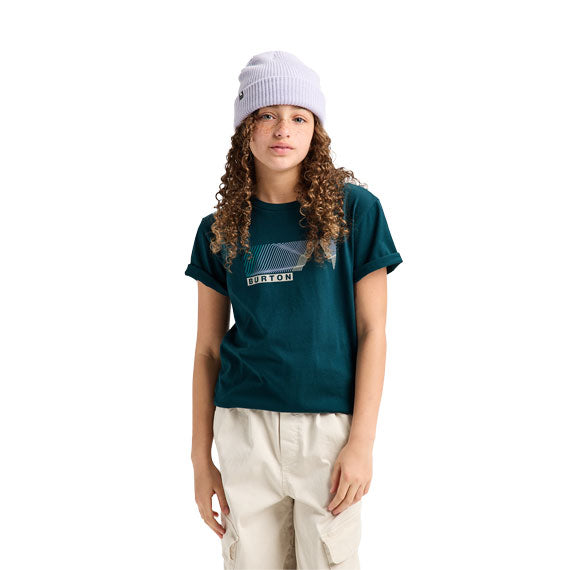 Burton Kids' Elmore Short Sleeve T-Shirt Atlantic Teal 2027