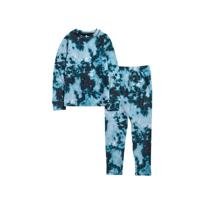 Burton Kids' Fleece Base Layer Set Crumple Dye 2027