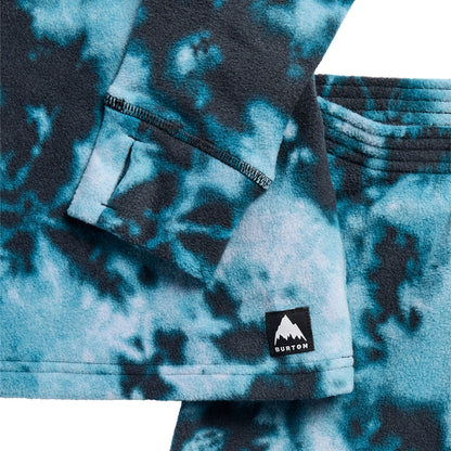 Burton Kids' Fleece Base Layer Set Crumple Dye 2027