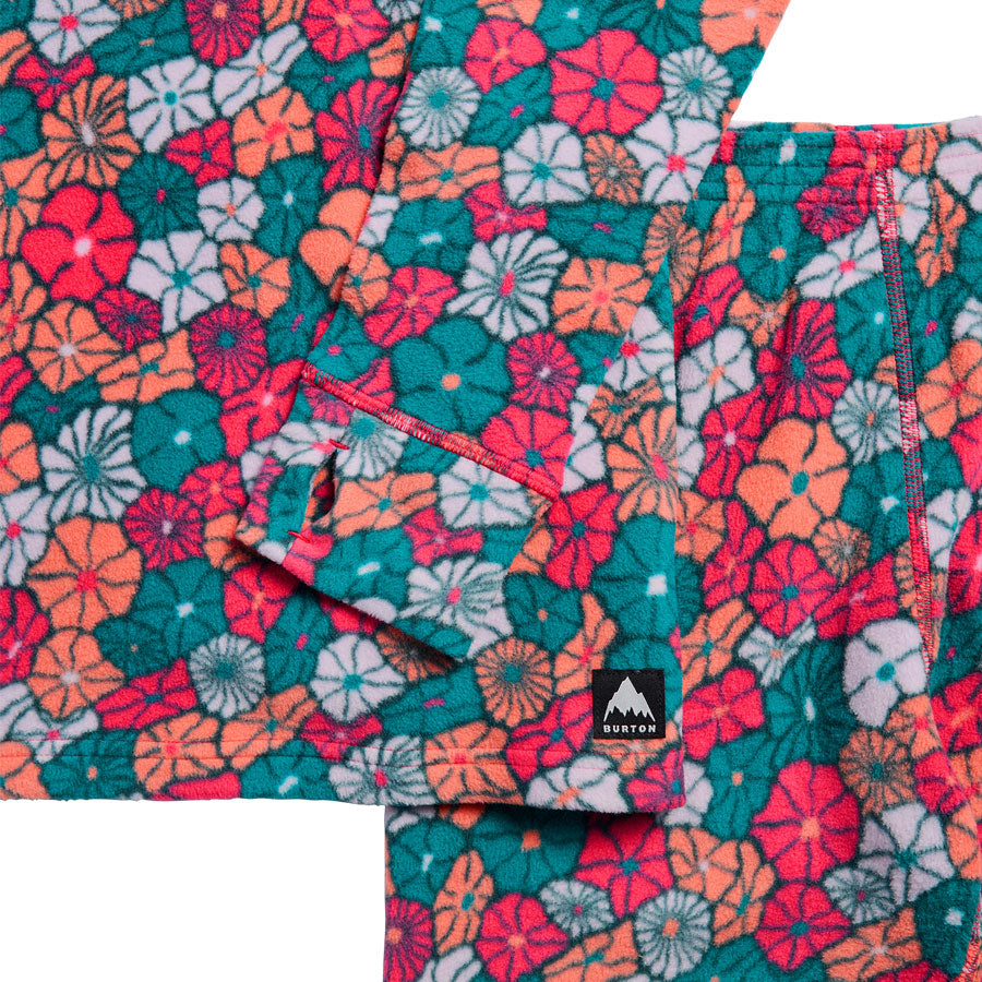 Burton Kids' Fleece Base Layer Set Pop Floral 2027