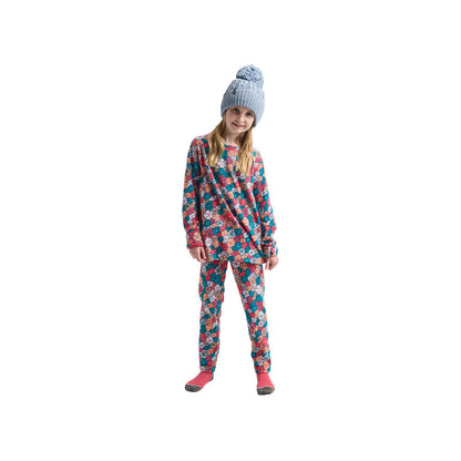 Burton Kids' Fleece Base Layer Set Pop Floral 2027