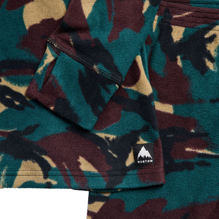Burton Kids' Fleece Base Layer Set Seersucker Camo 2027