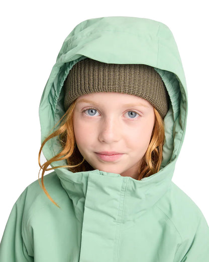 Burton Kids' Frostner 2L Anorak Jacket Soft Sage/Peach Echo 2026