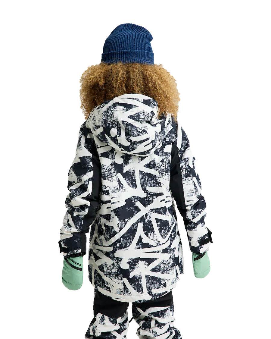 Burton Kids' Hillslope Jacket City Streets/True Black 2026