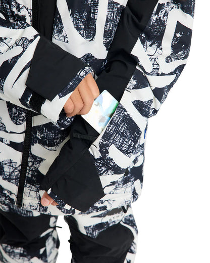 Burton Kids' Hillslope Jacket City Streets/True Black 2026