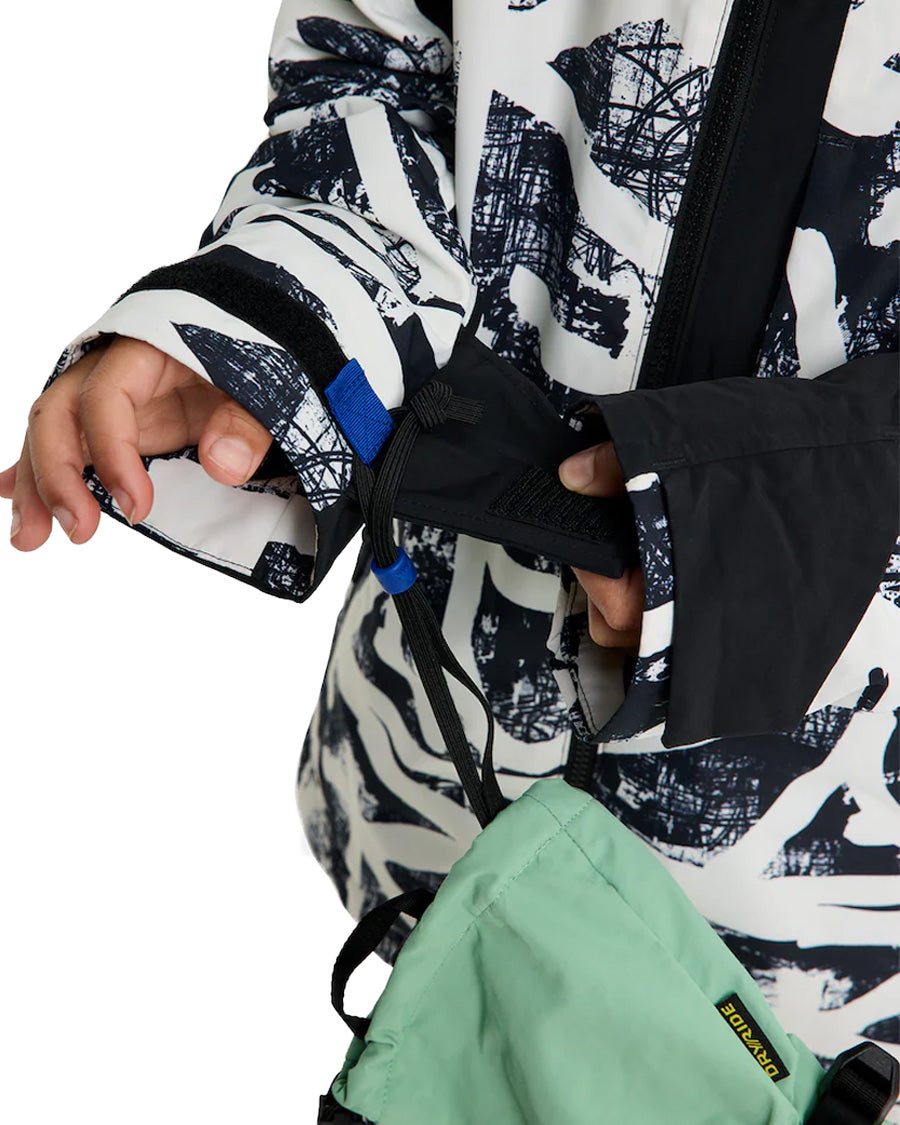 Burton Kids' Hillslope Jacket City Streets/True Black 2026