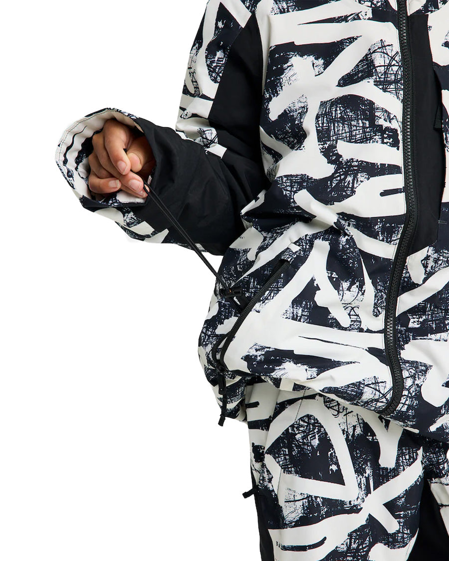 Burton キッズ ヒルスロープジャケット Mサイズ True Black BURTON（バートン） スノーボードウェア キッズ ジャケット 25-26