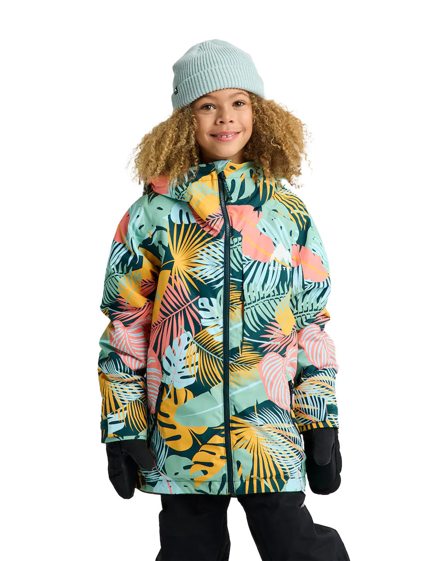 Burton Kids' Hillslope Jacket Oversized Tropical 2026
