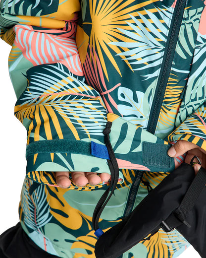 Burton Kids' Hillslope Jacket Oversized Tropical 2026