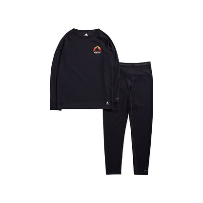 Burton Kids' Lightweight Base Layer Set True Black 2027